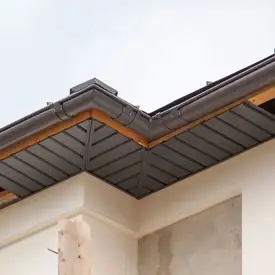 Réparation de dessous de toiture PVC